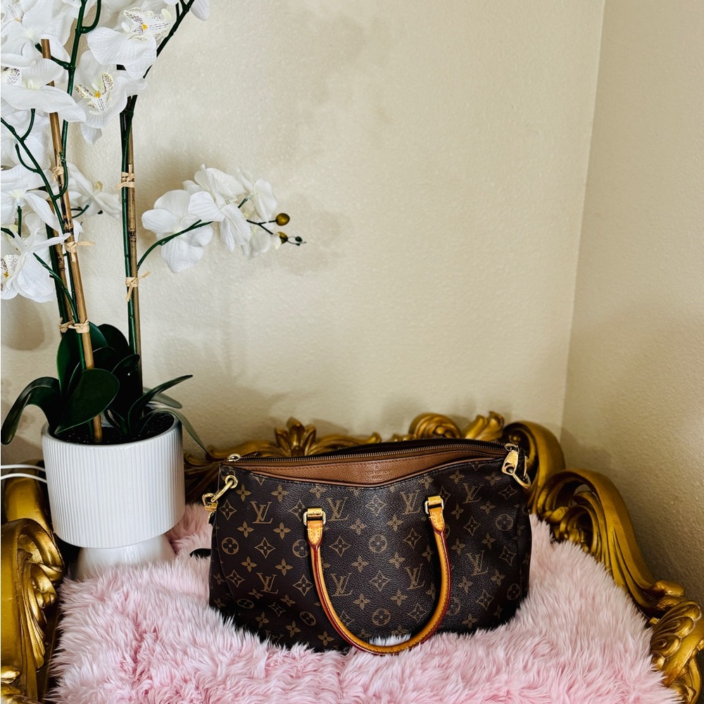 Louis Vuitton Dark Brown Monogram Shoulder Bag